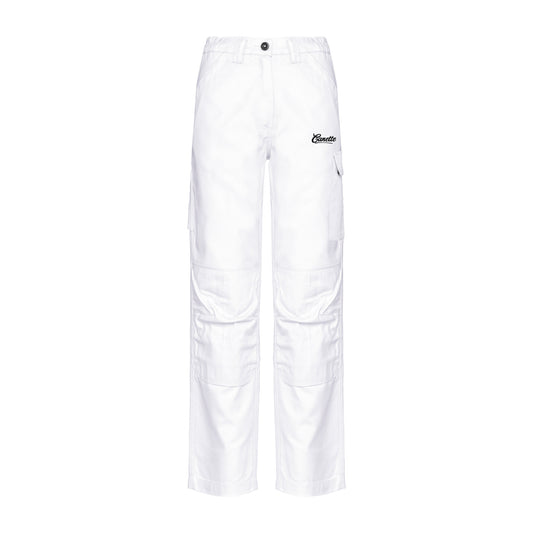 Pantalon Worker Blanc