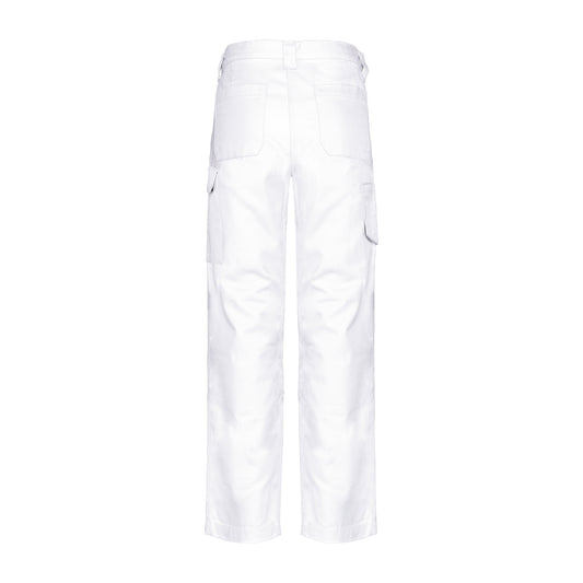 Pantalon Worker Blanc